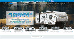 Desktop Screenshot of dreamchasersrv.com